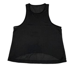 Lululemon Squad Goals Tank * Trinity Mesh - Black - 6*